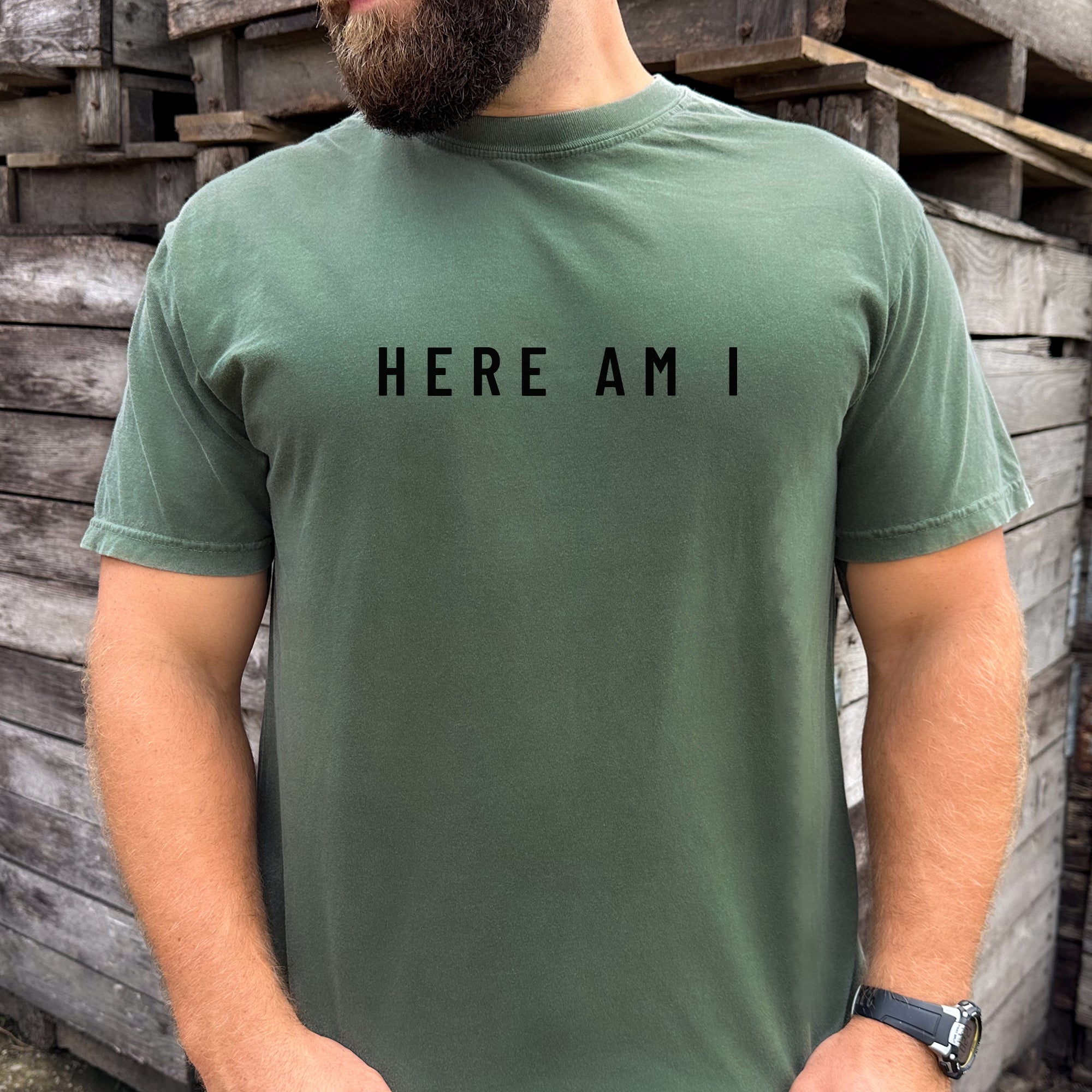 Here Am I Comfort Colors® Tee