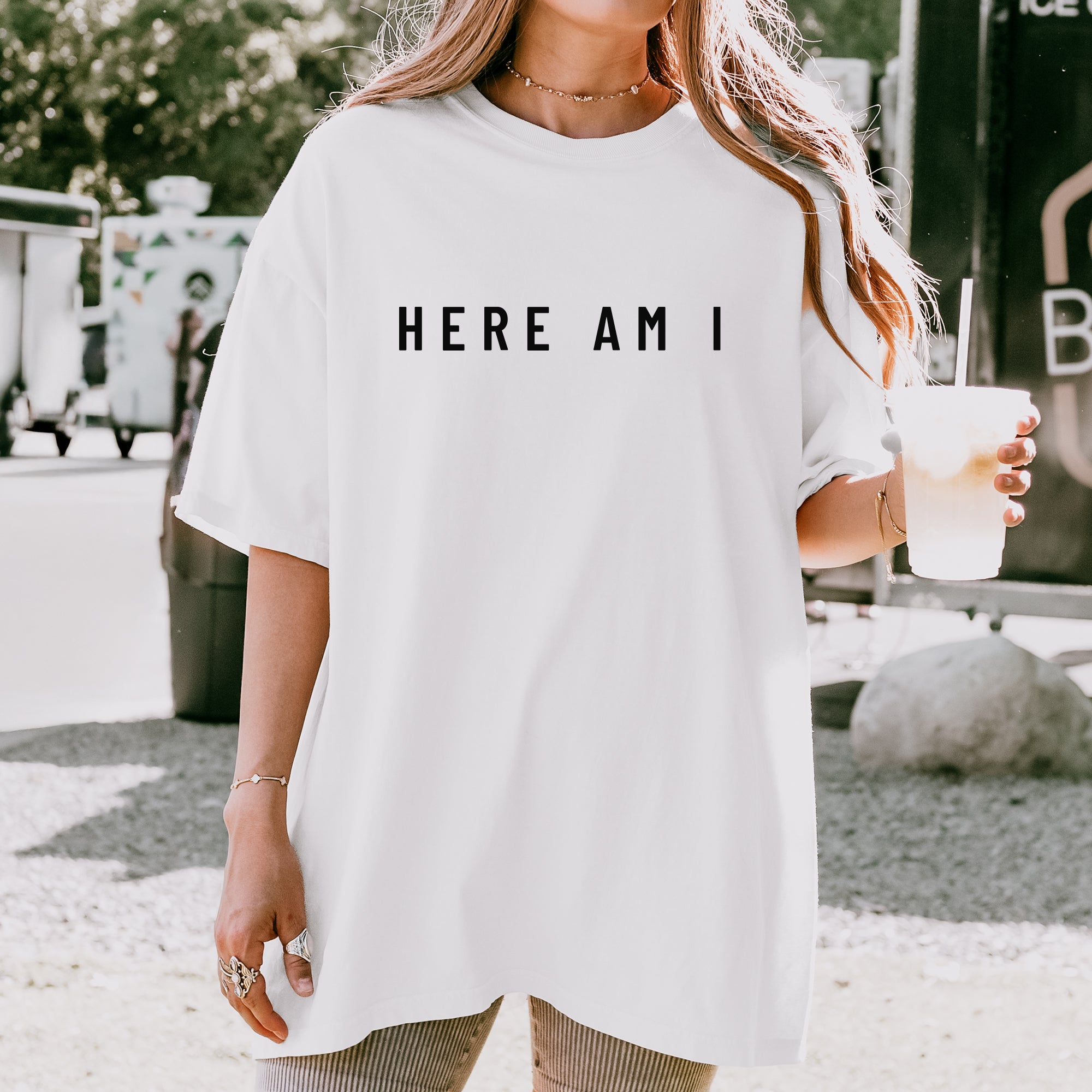 Here Am I Comfort Colors® Tee
