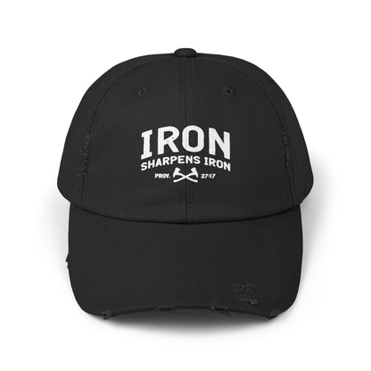 Iron Sharpens Iron Distressed Cap