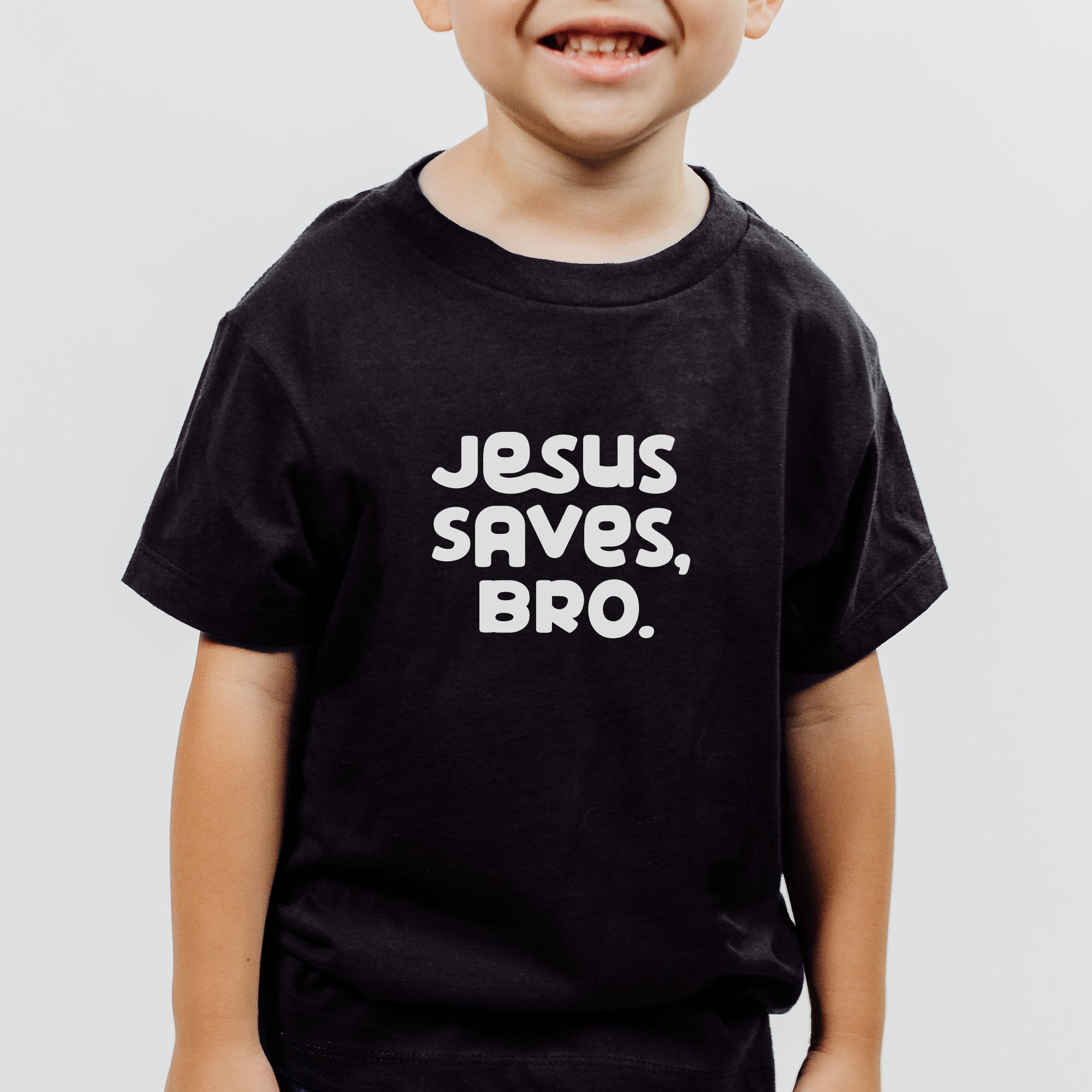 Jesus Saves, Bro Toddler Tee