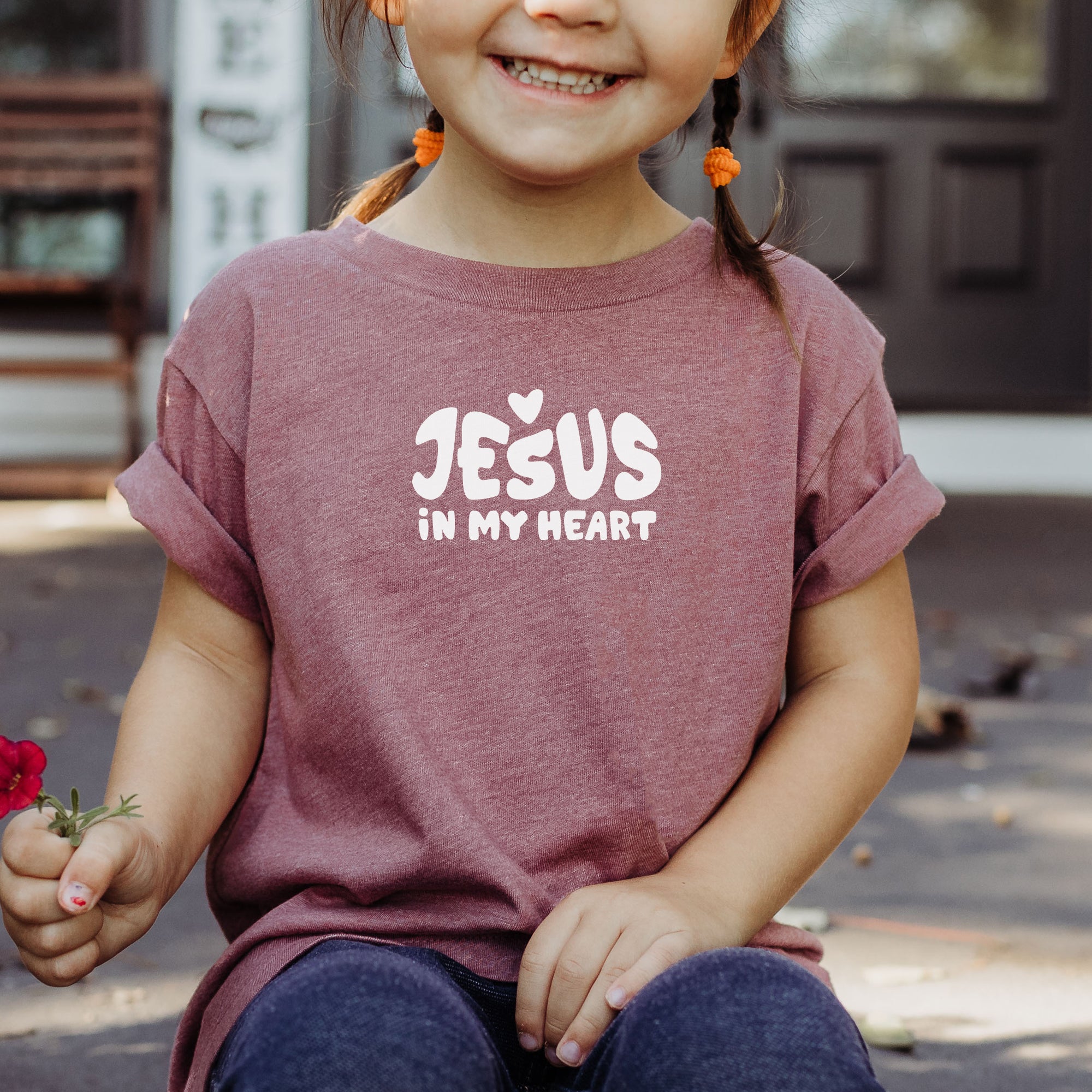 Jesus in My Heart Toddler Tee