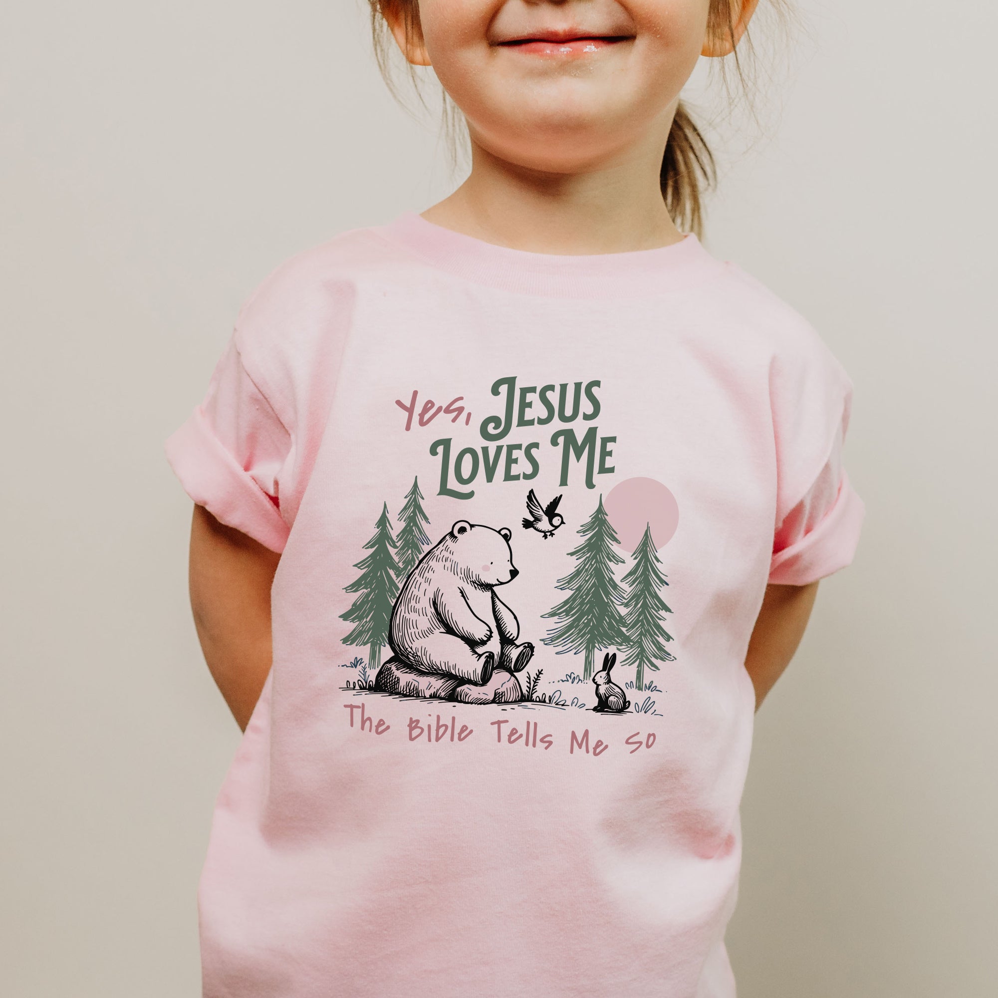 Yes, Jesus Loves Me Toddler Tee