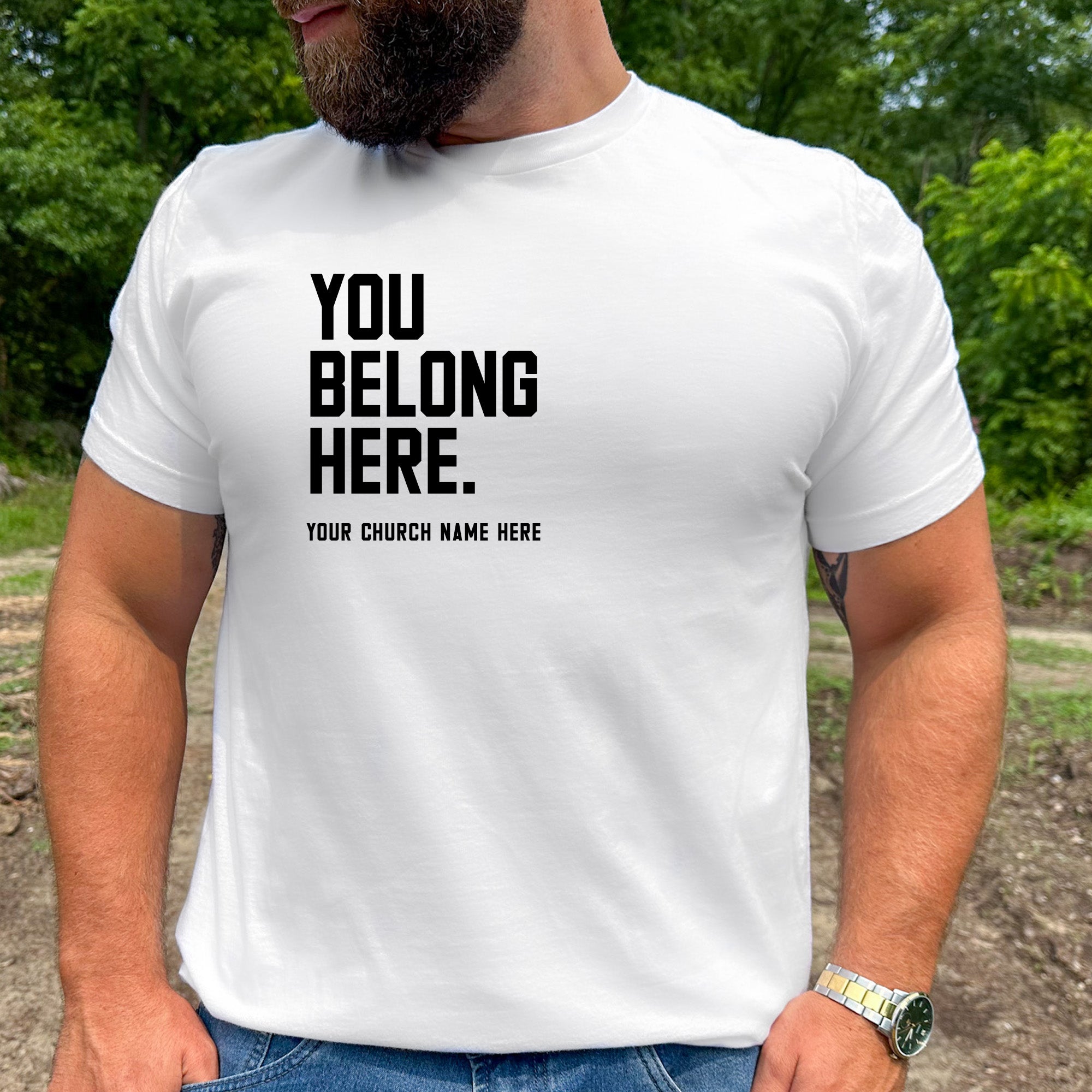 You Belong Here Tee (Custom)