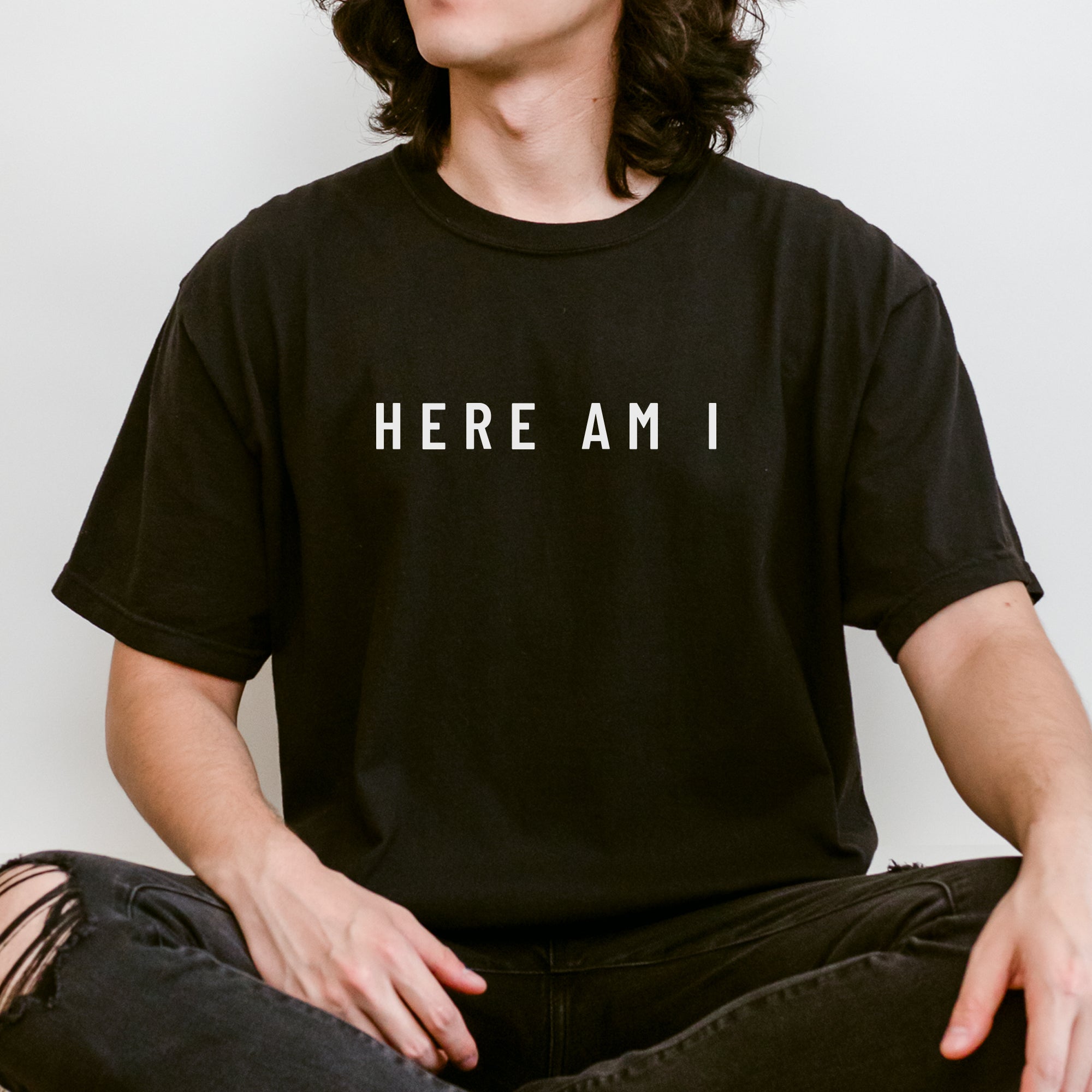 Here Am I Comfort Colors® Tee