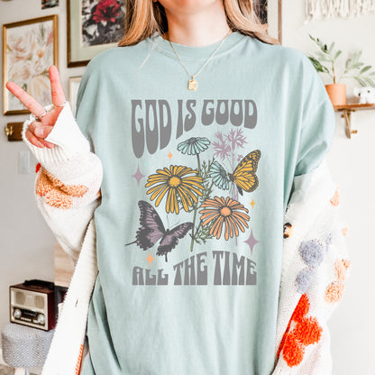 God is Good All the Time Comfort Colors® Tee