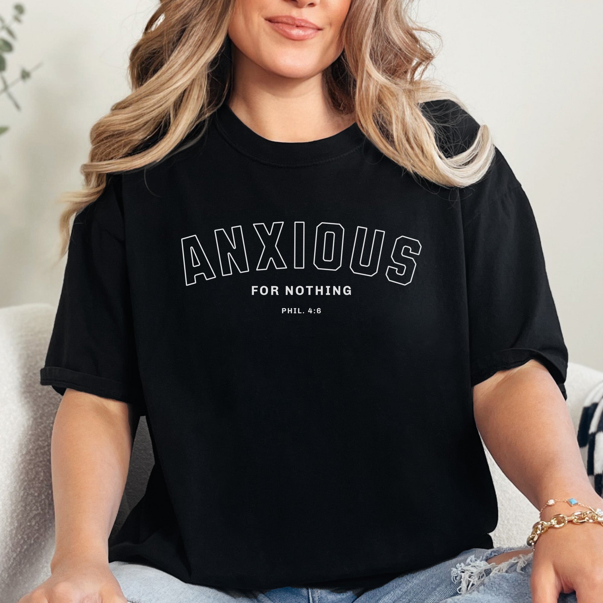 Anxious for Nothing Comfort Colors® Tee