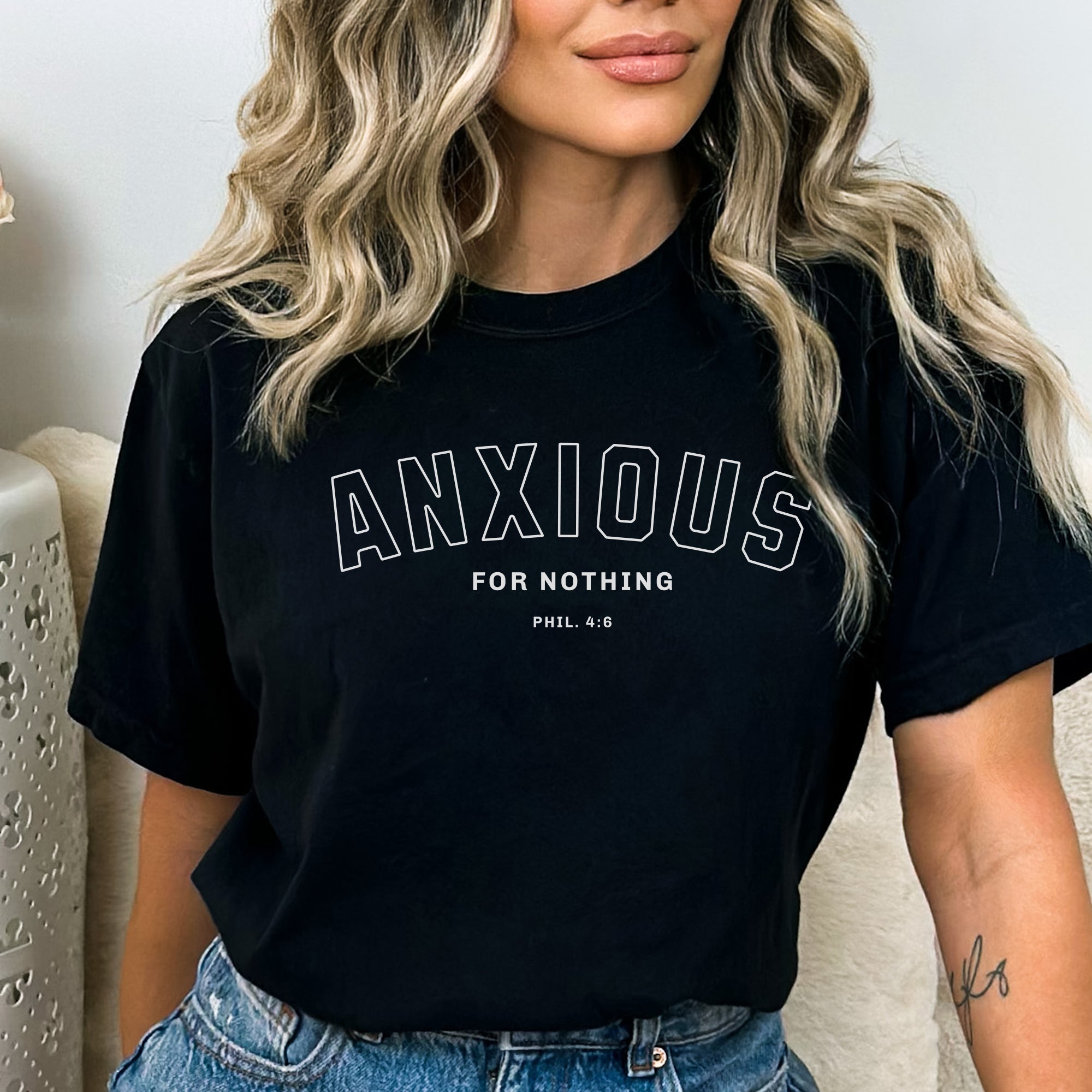 Anxious for Nothing Comfort Colors® Tee