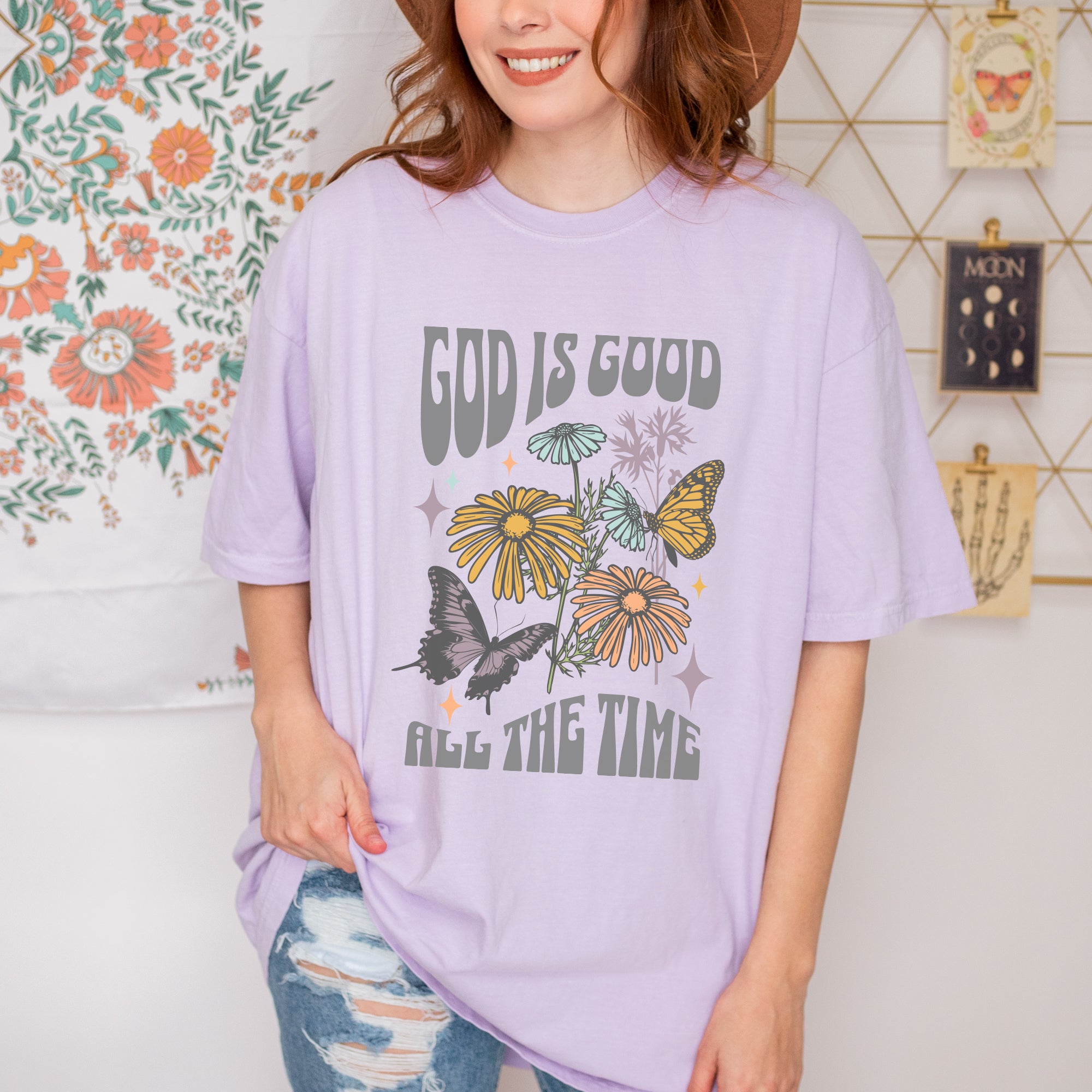 God is Good All the Time Comfort Colors® Tee