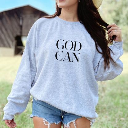 God Can Crewneck