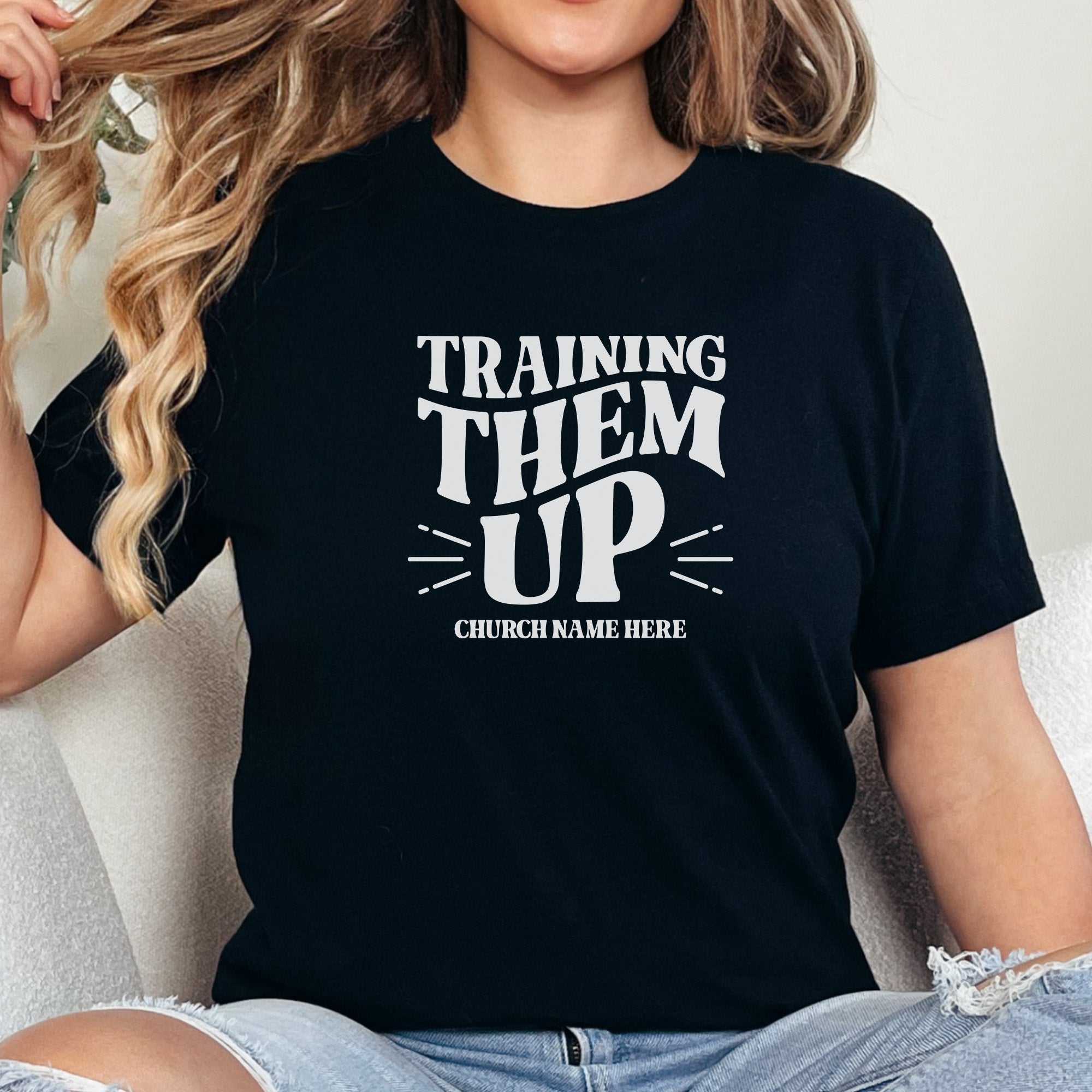 Training Them Up Tee (Custom)