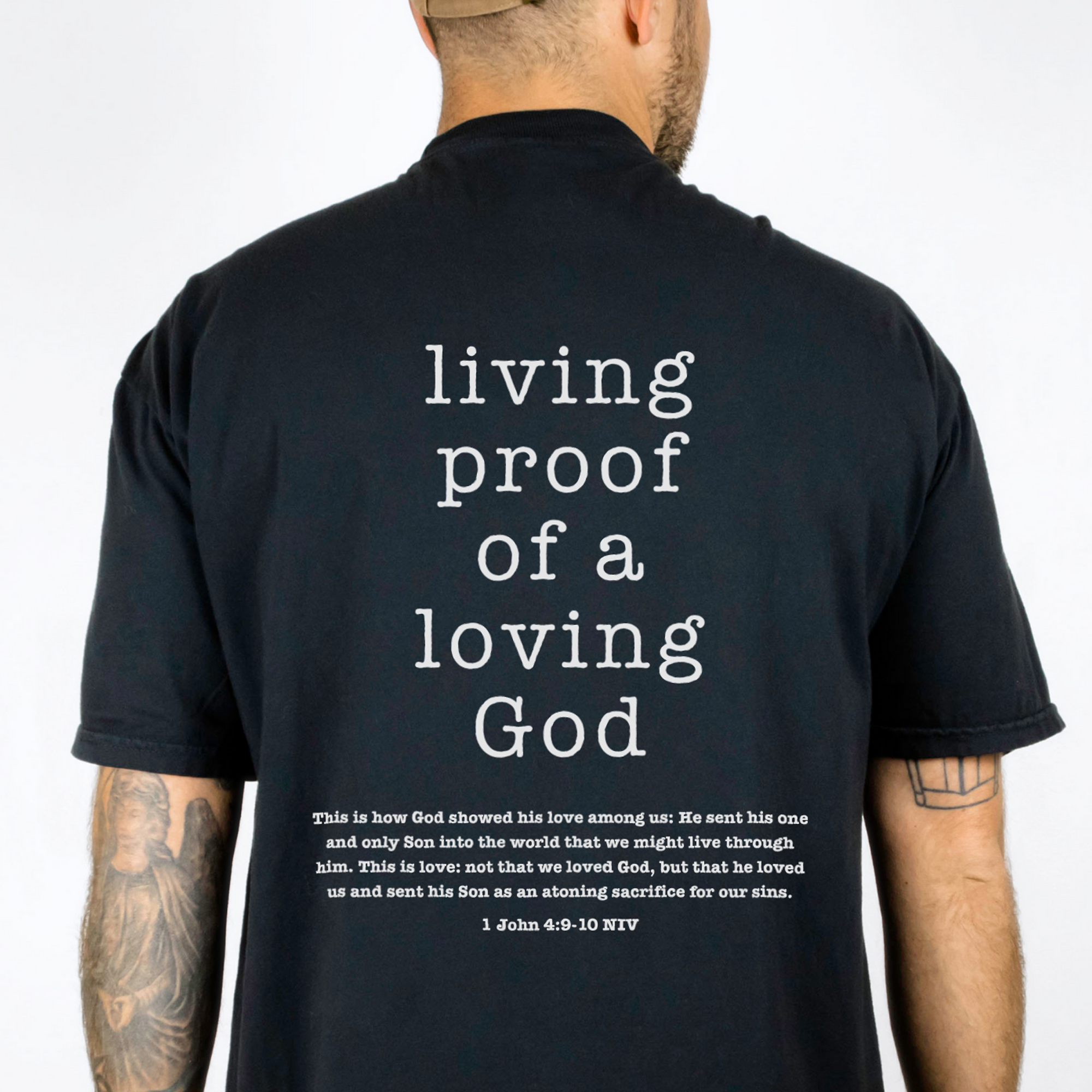 Living Proof of a Loving God Comfort Colors® Tee