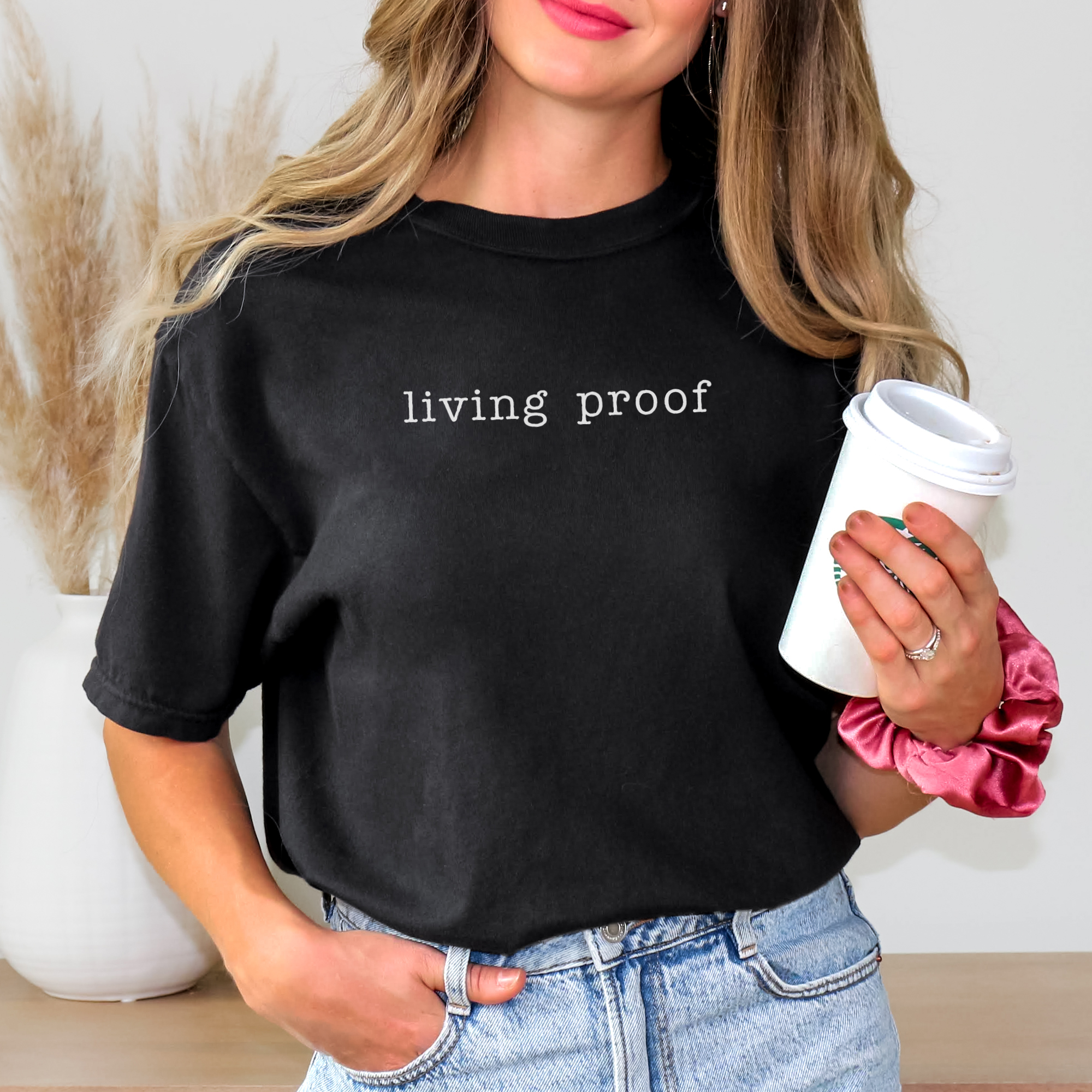 Living Proof of a Loving God Comfort Colors® Tee