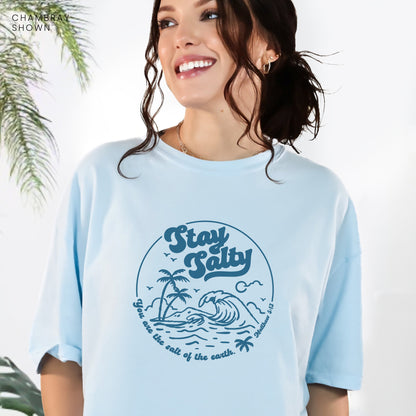 Retro Stay Salty Comfort Colors® Tee