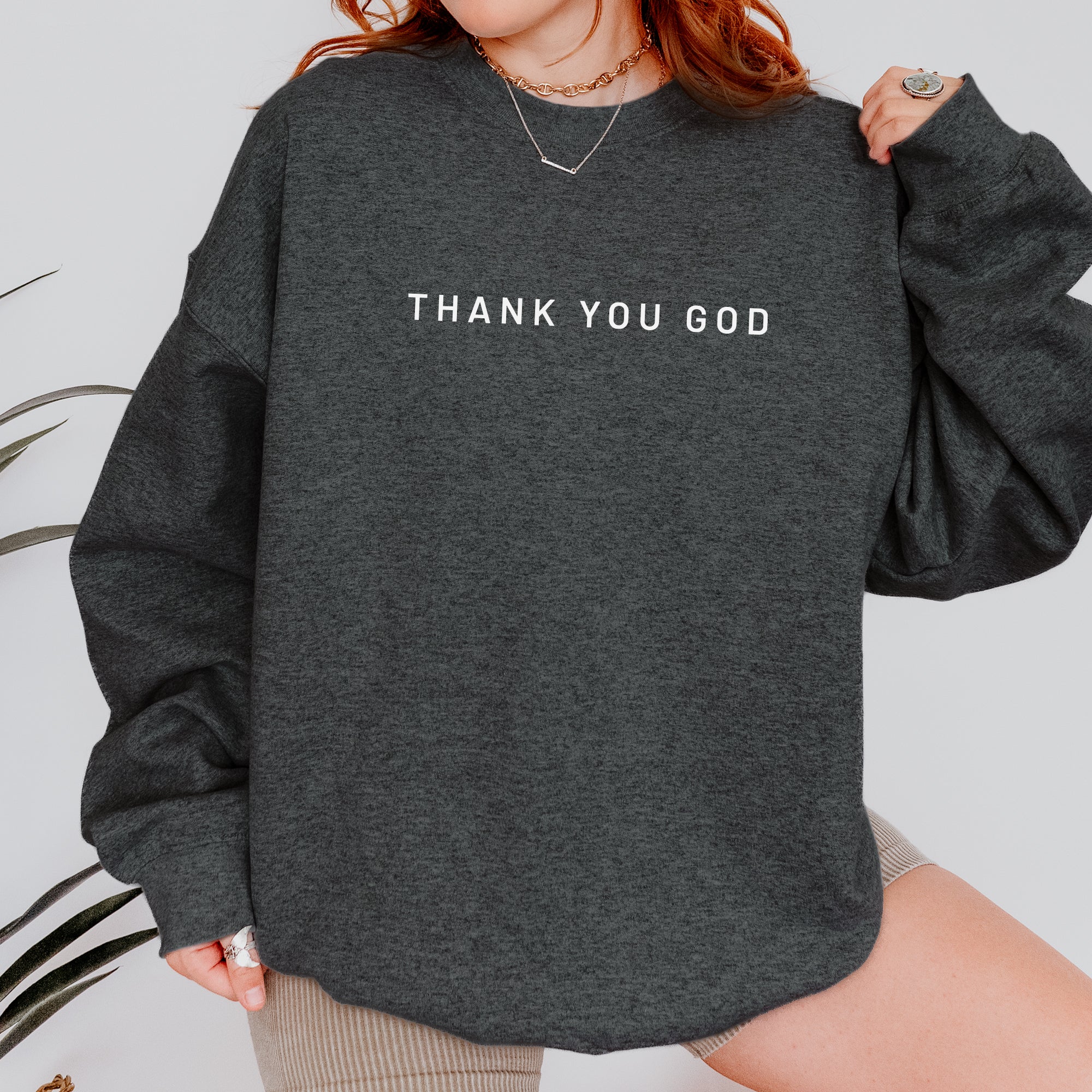 Thank You God Crewneck