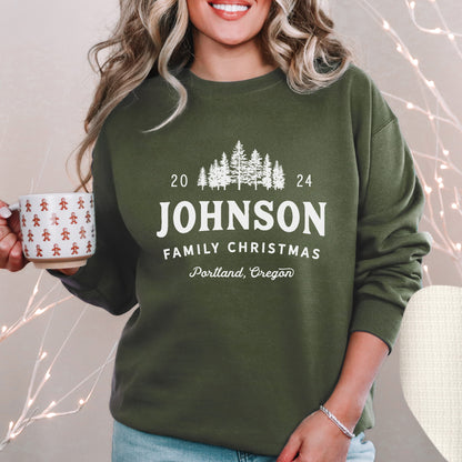 Family Christmas Crewneck (Custom)