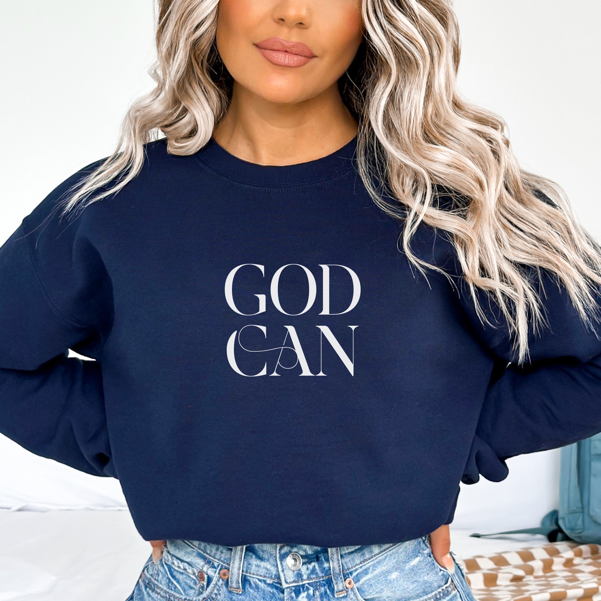 God Can Crewneck