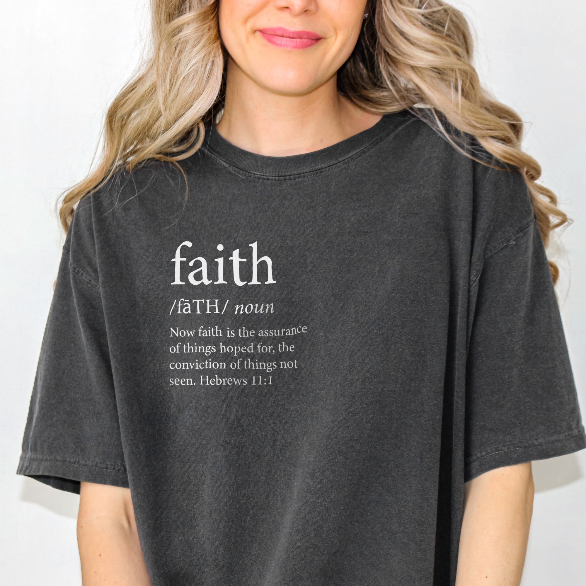 Faith Defined Comfort Colors® Tee