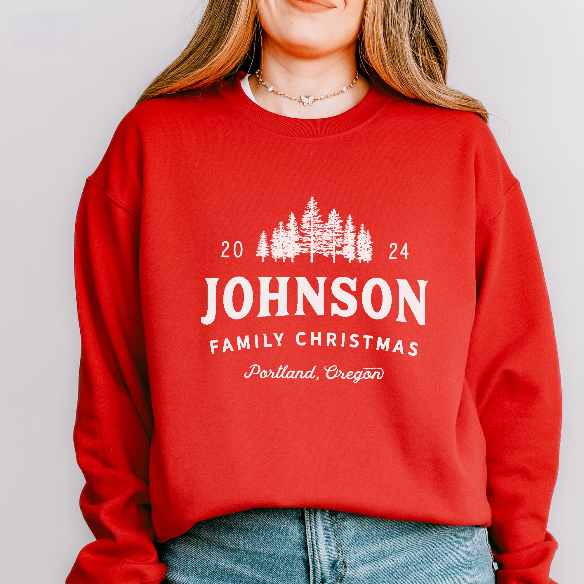 Family Christmas Crewneck (Custom)