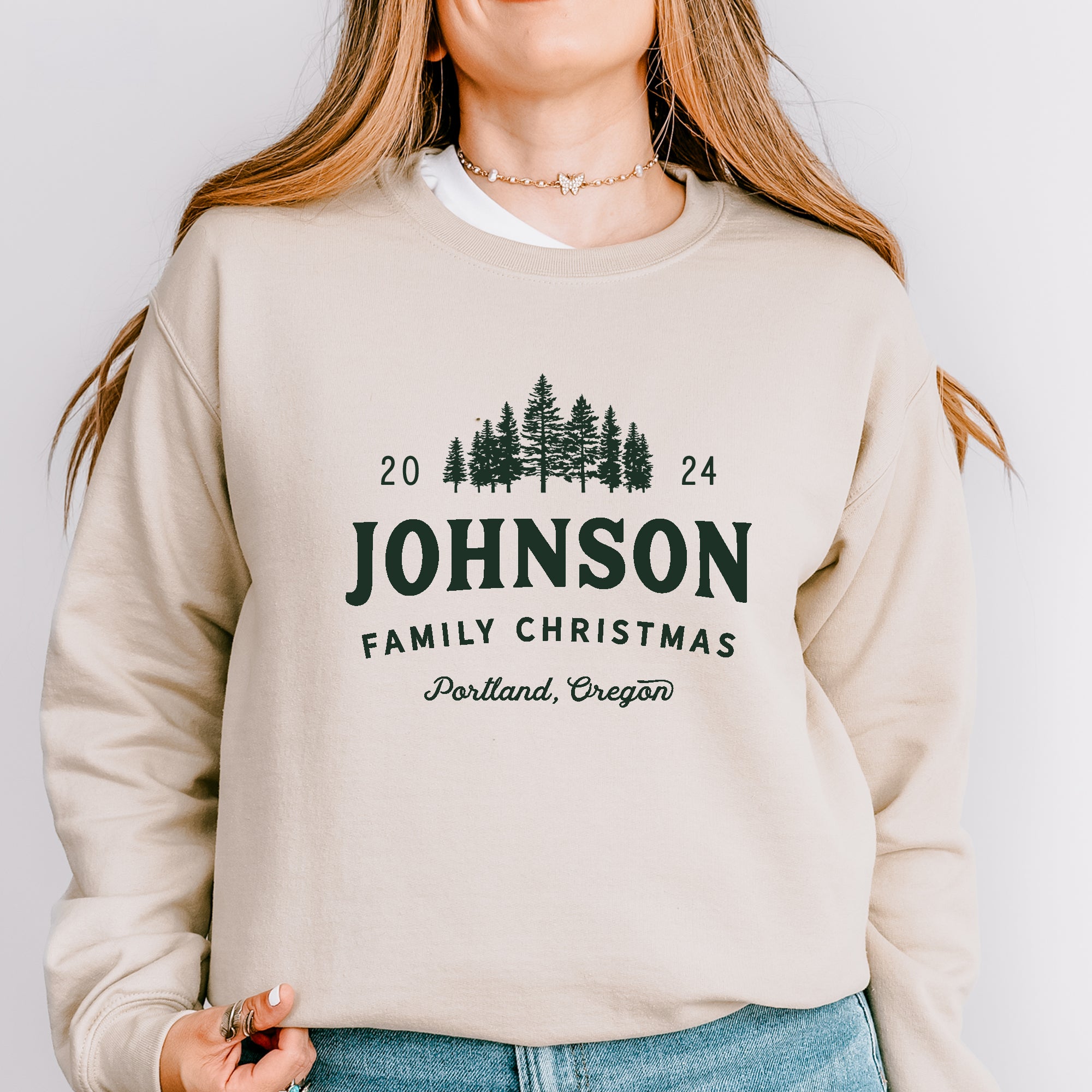 Family Christmas Crewneck (Custom)