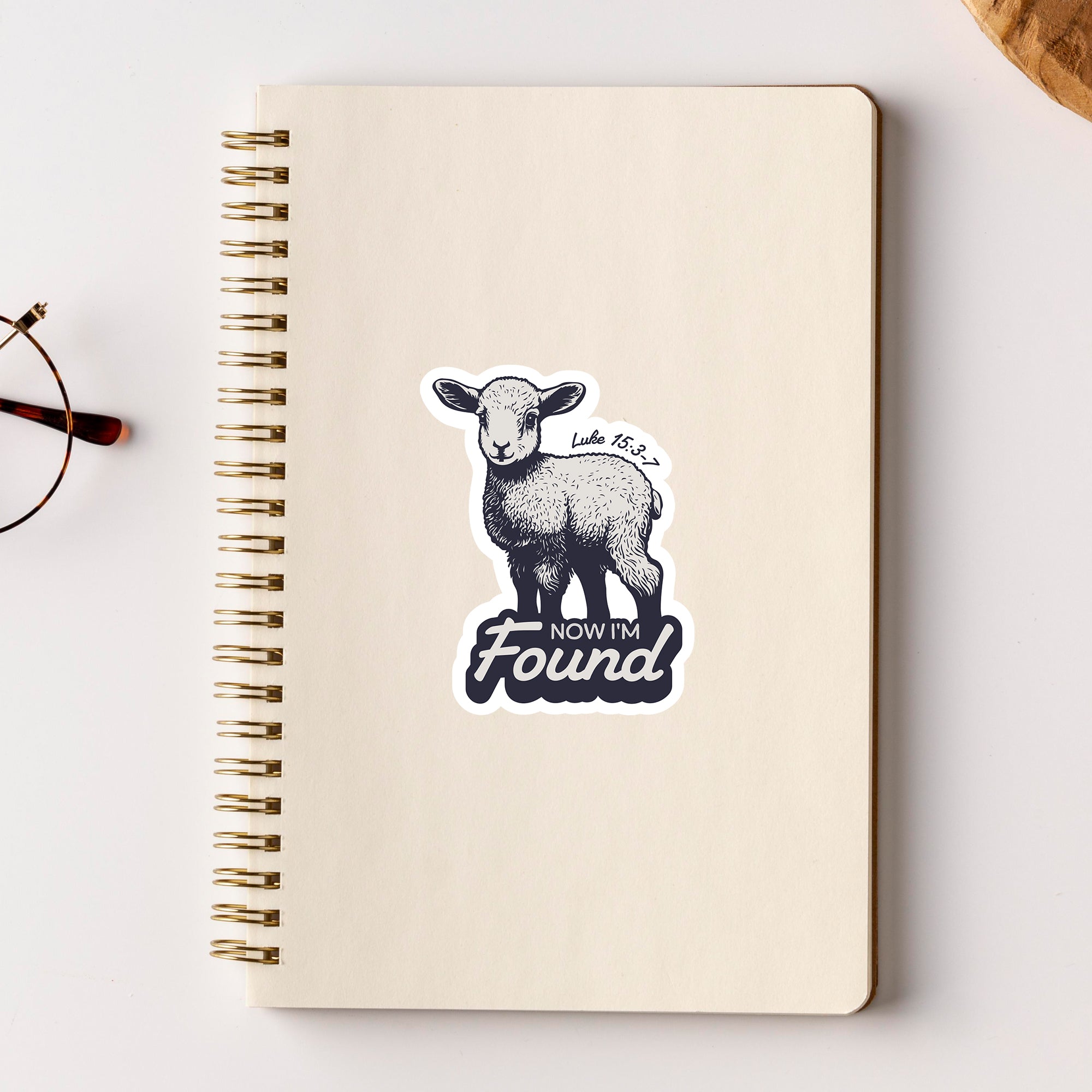 Now I'm Found Sticker